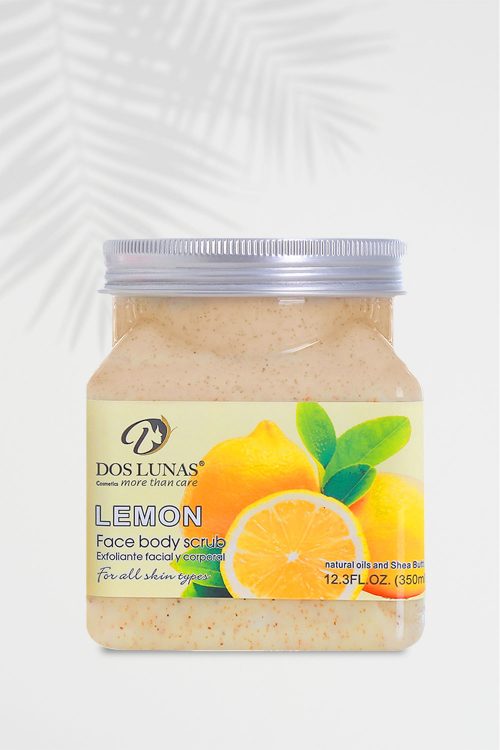 FACE & BODY SCRUB LEMON – Doslunas