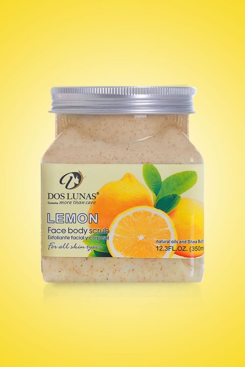 FACE & BODY SCRUB LEMON – Doslunas