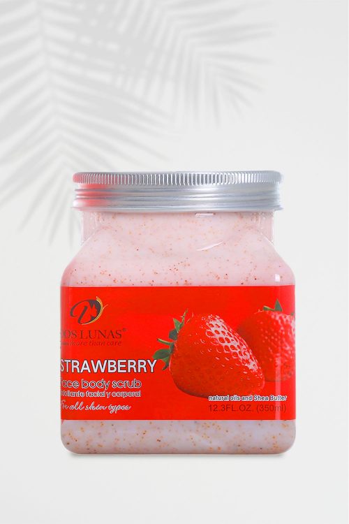 FACE & BODY SCRUB STRAWBERRY – Doslunas