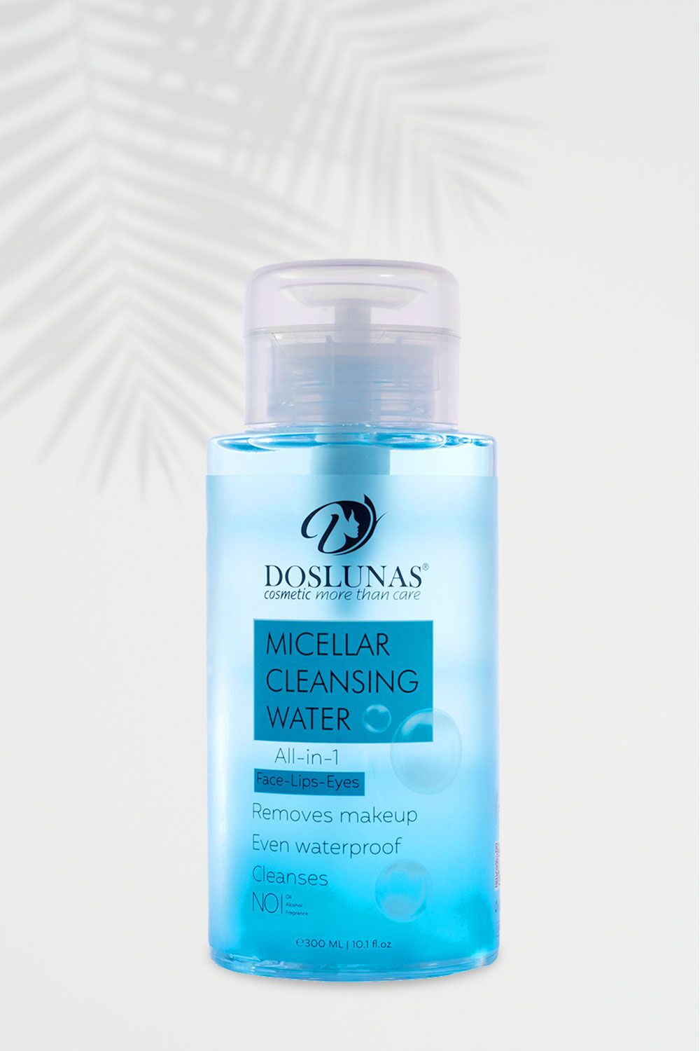 MICELLAR WATER CLEANSING. WATERPROOF MAKEUP – Doslunas