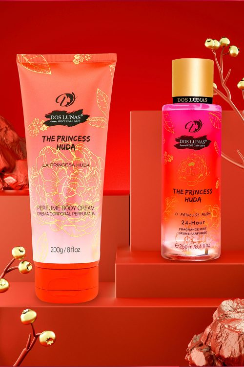 Perfumed Body Cream & Princess Huda Body Perfume – Doslunas